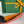 INSERT LOUISE 21 IN RED ORANGE GOYARDINE CANVAS