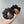 BLACK WRINKLED FABRIC SCRUNCHIE 875869