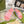 GC 25 Interlocking G 50mm Slide Sandal Pink Cowhide 292386