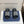 CD H-TOWN SANDAL BLACK AND WHITE JACQUARD