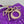 D-JOY BAG 22 IN VIOLET PURPLE LAMBSKIN