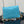 coussin pm 26cm tiffany blue monogram empreinte calfskin