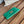 cc card holder 10cm dark green caviar