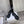 HIGH FLAT SANDALS WITH DOUBLE STRAP-DESIGN LEATHER BLACK
