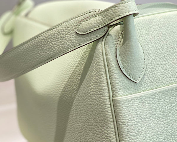 HM LINDY 30 BAG MINT TAURILLON CLEMENCE LEATHER