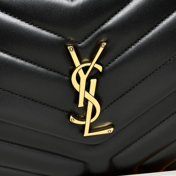 YSL Large Loulou Bag 31cm Black Lambskin GHW