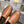 CC Moccasins 45mm Brown Orange Lambskin