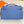 HM KELLY POCHETTE 22CM LIGHT BLUE SWIFT GOLD HARDWARE