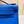 HM KELLY POCHETTE 22CM BLUE SWIFT SILVER HARDWARE