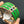H Pig Nose Green Bracelet