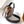 Fend Baguette Black and Multicolour Canvas Bag 27 with FF Embroidery Ghw