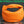 bv teen jodie 36cm orange lambskin