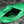 bv teen jodie 36cm green lambskin