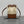 Small Drawstring Cabas Marin Bag Beige Brown Calfskin Textile