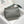 KELLY 23CM JYPSIERE GREY LEATHER CROSSBODY BAG GHW