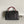 coco handle medium flap bag 28cm black quilted caviar dark red top handle