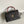 coco handle medium flap bag 28cm black quilted caviar dark red top handle