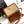TEEN TRIOMPHE 18.5CM TEXTILE AND CALFSKIN