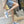 HM Giga 50 Sneaker Light Blue Canvas White Goatskin Orange