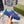GG ACE GG SUPREME TRAINER AZURE CALFSKIN