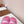 THICK-SOLED SLIPPERS IN PINK WOOL