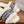 CD Dway Slide White Black Fleece Lining And Canvas Fabric