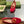 BLONDIE LOGO-PLAQUE LOAFERS IN CRIMSON RED SUEDE