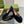 BLONDIE LOGO-PLAQUE LOAFERS IN SPACE BLUE SUEDE