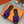 0ran sandal purple black suede goatskin
