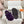 chypre sandal purple lamb wool