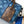 LV 21s Keepall Bandoulière 25 Blue Monogram Canvas & Cowhide