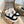 UGG Tasman-inspired Platform Boots Black White Suede 512831