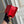 boy medium 25 red quilted caviar aged ghw
