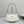 HOBO 28 CITY SHOUDER BAG IN WHITE CALFSKIN