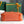 SAINT JEANNE BAG 35 IN RED ORANGE GOYARDINE CANVAS AND CALFSKIN