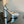 platform pump 12cm with double g silver metalic patent leather