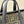 FENDI 27 BAG IN BROWN MIX BLACK JACQUARD FABRIC WITH CALFSKIN