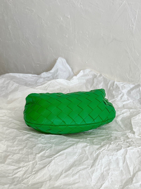 mini jodie 28 green lambskin