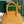 SAINT JEANNE MINI BAG 26 IN YELLOW GOYARDINE CANVAS AND CALFSKIN