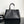 TRIOMPHE 37 BLACK SOFT CALFSKIN HANDBAG