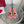 Viv Love Heart Slippers Pink Fetal Cowhide 255203