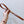 Hook & Loop 20mm TRIOMPHE Logo Square Adjustable Belt Tan Calfskin Ghw