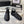cc medium roman sandals black lambskin