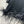 Miu Miu Ostrich Feather Dress Black Acetate Satin Fabric