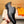 HM BALLY SCRIVANI HANDPAINTED BLACK CALFSKIN