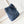 cc 22 hobo stitched blue denim silver hardware