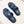 HM Men's Open-toe Sandals Black Rubber Sheepskin 561660