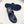 HM Men's Open-toe Sandals Black Rubber Sheepskin 561660