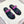 HM Men's Open-toe Sandals Pink Rubber Sheepskin 561661