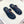 HM Men's Thong Sandals Brown Black Rubber Sheepskin 561666